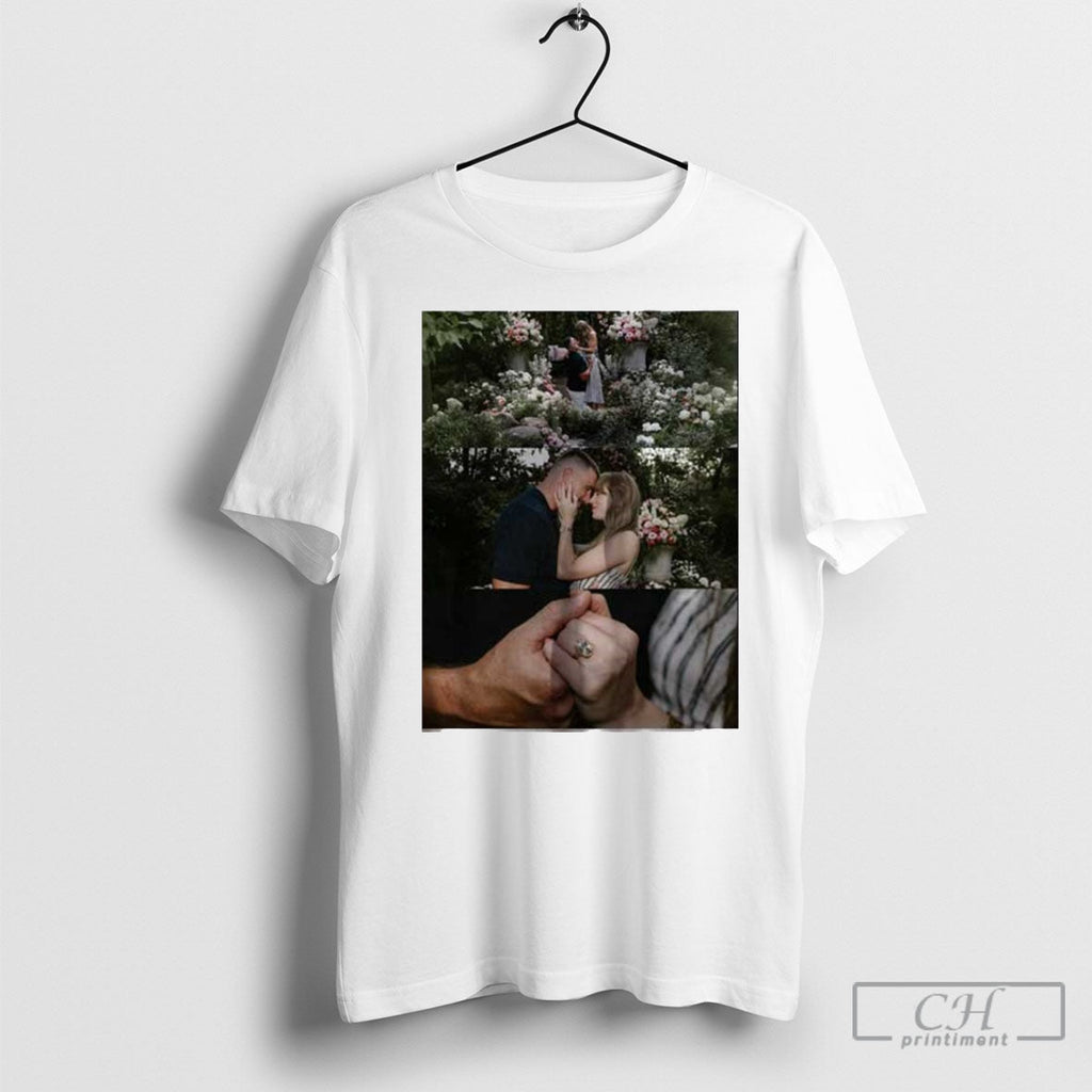 Official Taylor Vs Travis Kelce Are Engaged Memorial Photos Sweater Unisex