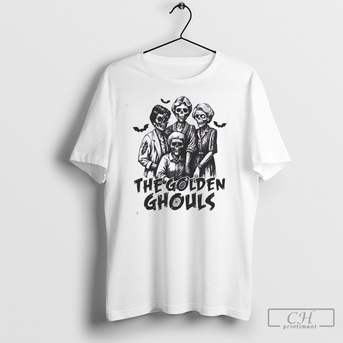 Official The Golden Ghouls Golden Girls Parody Halloween Sweater Unisex