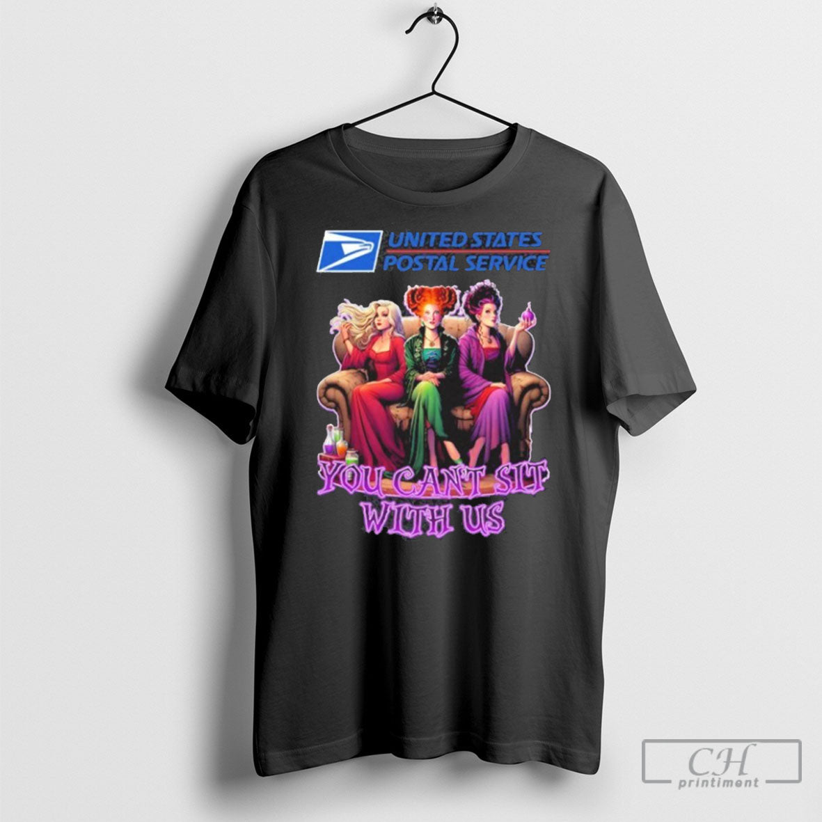 Official Usps Hocus Pocus You Cant Sit With Us Halloween Shirt Sweater Unisex