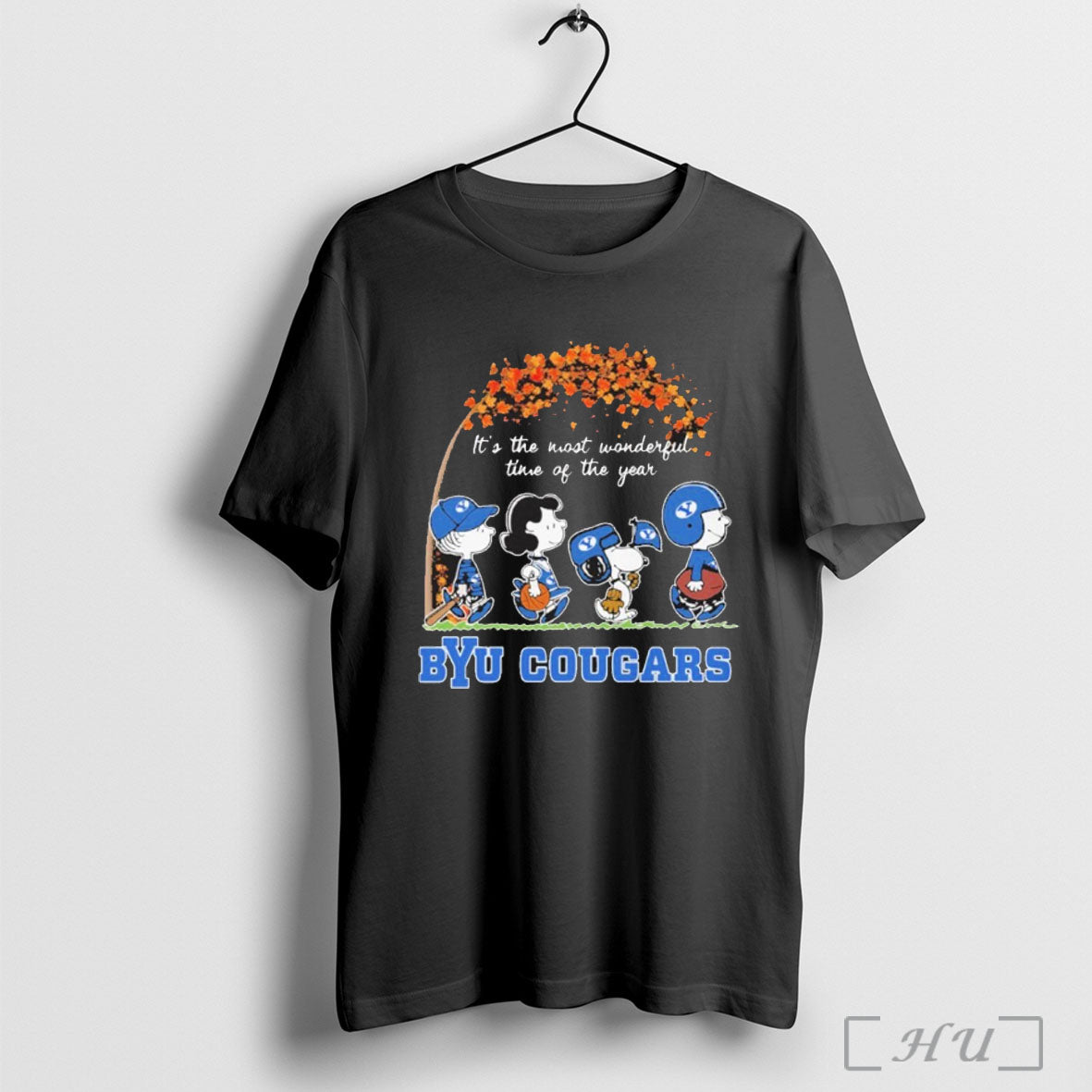 Officials Byu Cougars X The Peanuts Its The Most Wonderful Time Of The Year Unisex