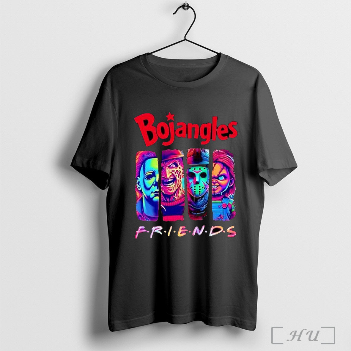 Officials Bojangles Friends Horror Halloween T Shirt Unisex