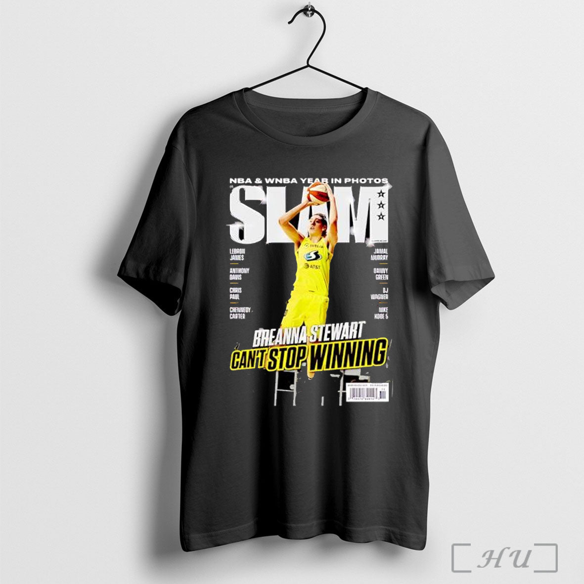 Officials Breanna Stewart Seattle Storm Wnba Slam T Shirt Unisex