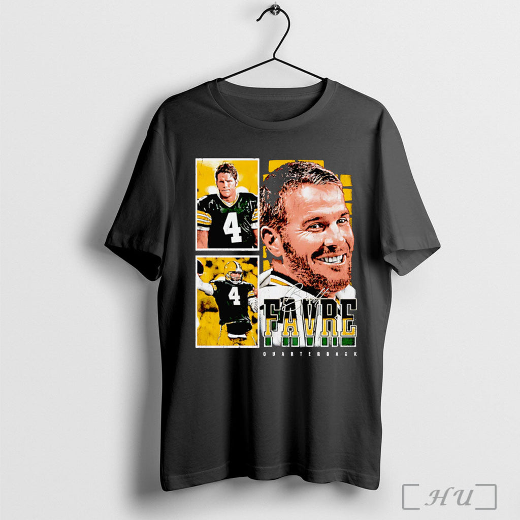 Officials Brett Favre Green Bay Vintage T Shirt Unisex