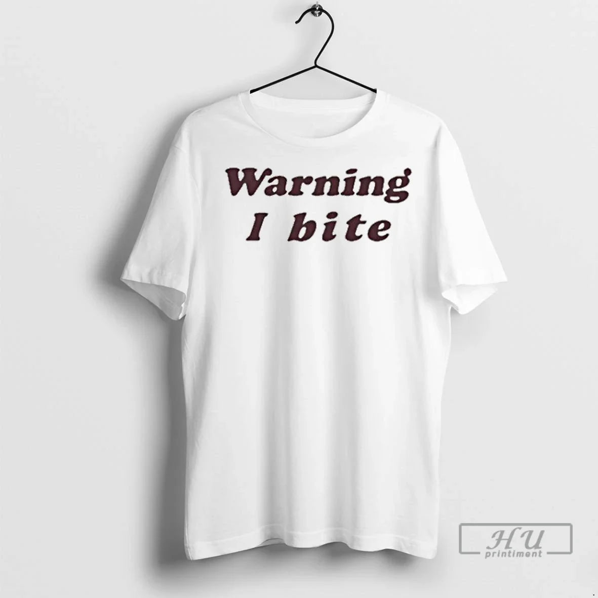Officials Brooklynnmilly Wearing Warning I Bite 2025 T Shirts Unisex