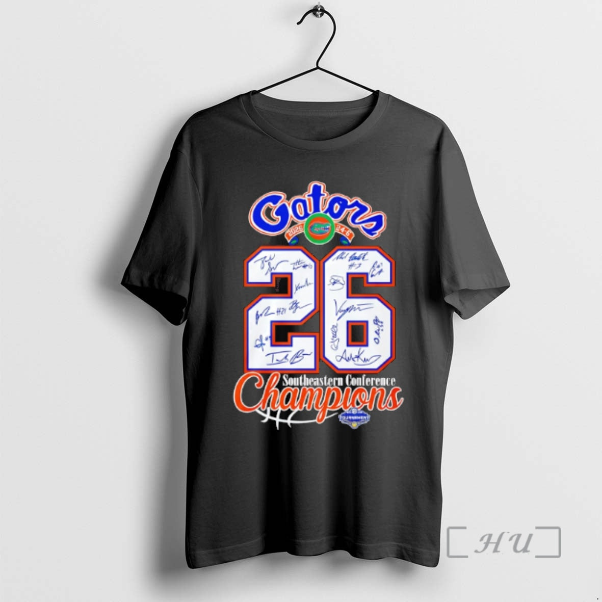 Officials Florida Gatos 2026 Southeastern Conference Champions 24 6 Signatures Unisex