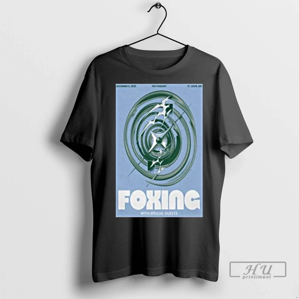 Officials Foxing December 6 2025 The Pageant Delmar Hall St Louis Concert T Shirts Unisex