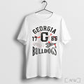 Officials Georgia Bulldogs Football Heritage Scholar 1985 Vintage T Shirt Unisex