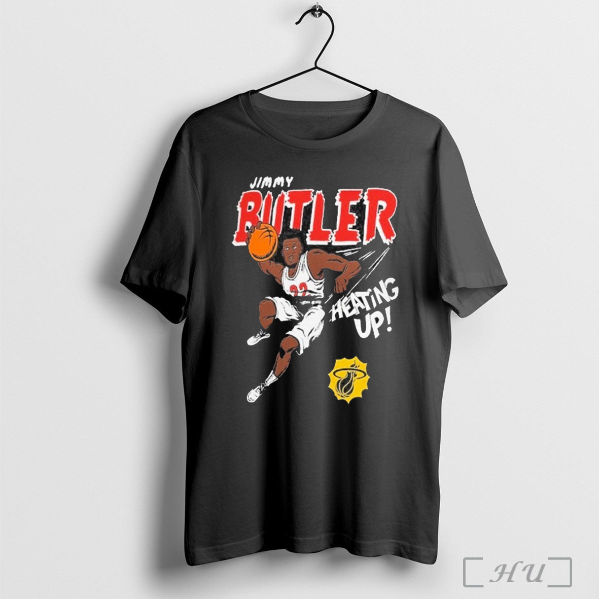 Officials Jimmy Butler Iii Miami Heat Heating Up Comic Book Player T Shirt Unisex