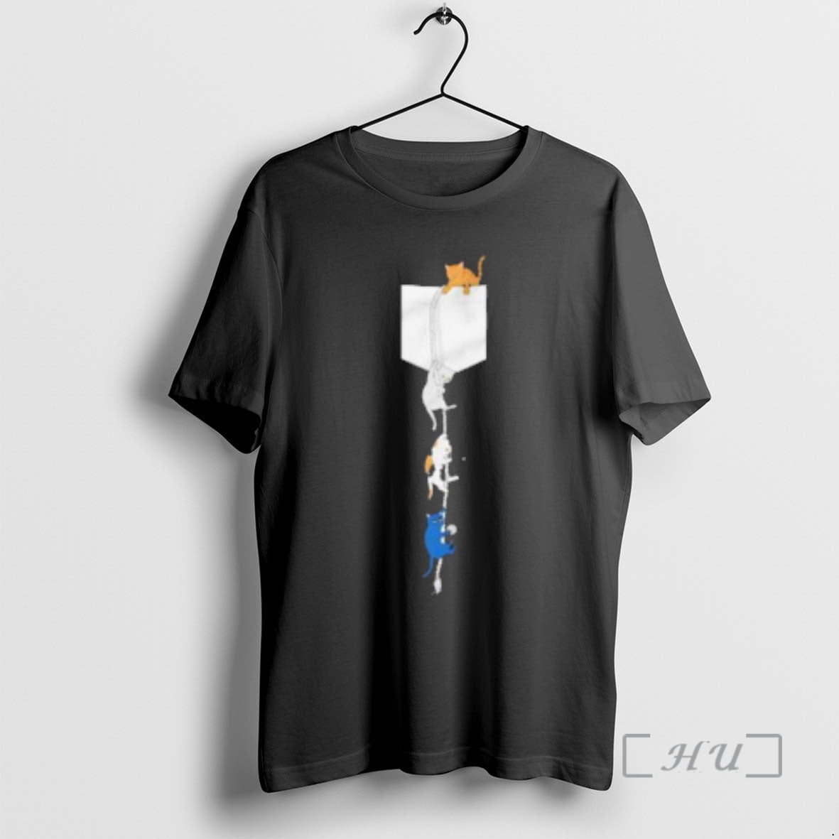 Officials Kittens Climbing Rope From Pocket Unisex