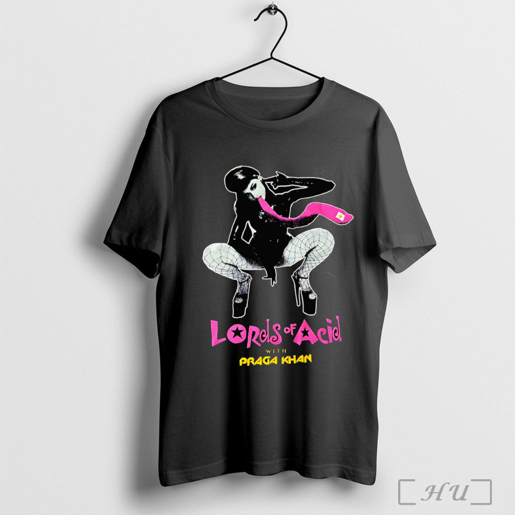 Officials Lords Of Acid With Praga Khan T Shirt Unisex