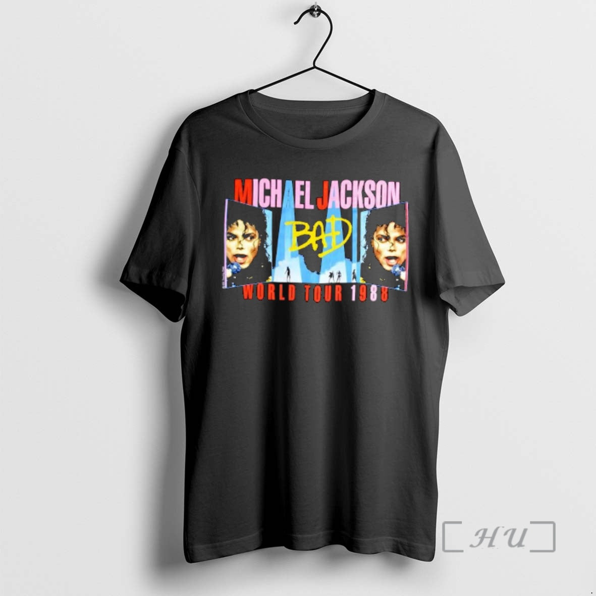 Officials Michael Jack World Tour 1988 Bad Unisex