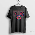 Officials Minnesota Twins Skulls Floral Graphic Baseball T Shirts Unisex