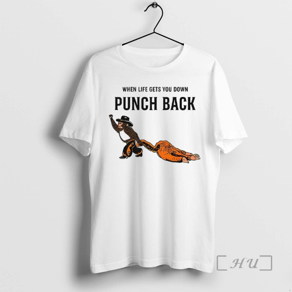 Officials Monkey Punch When Life Gets You Down Punch Back Unisex