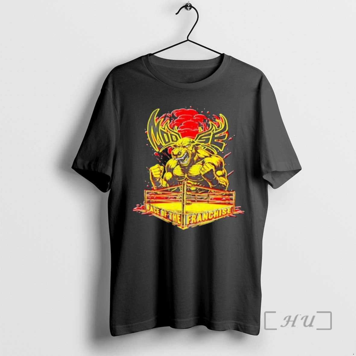 Officials Moose Face Of The Franchise Wrestling Ring Graphic Unisex