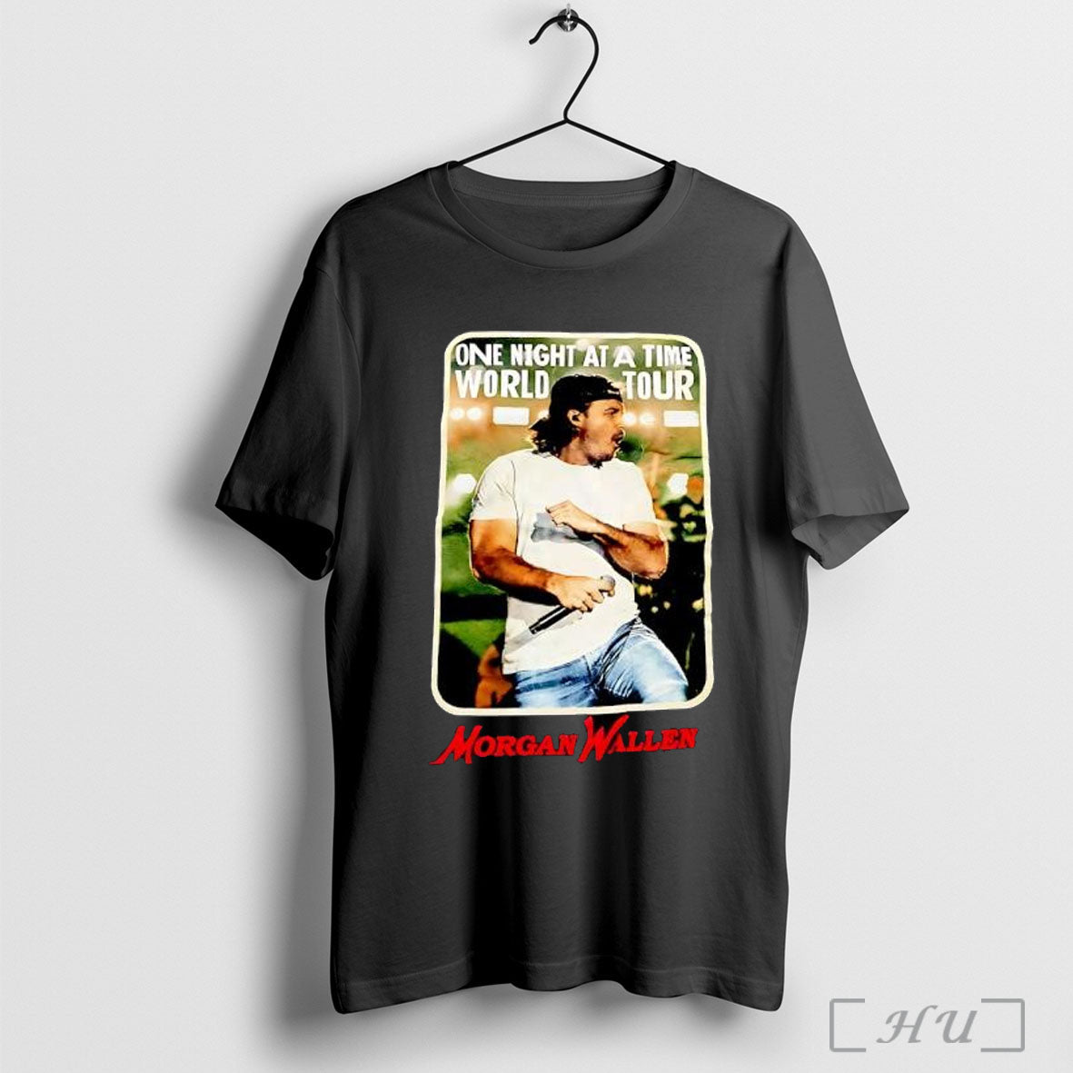 Officials Morgan Wallen One Night At A Time World Tour Vintage T Shirt Unisex