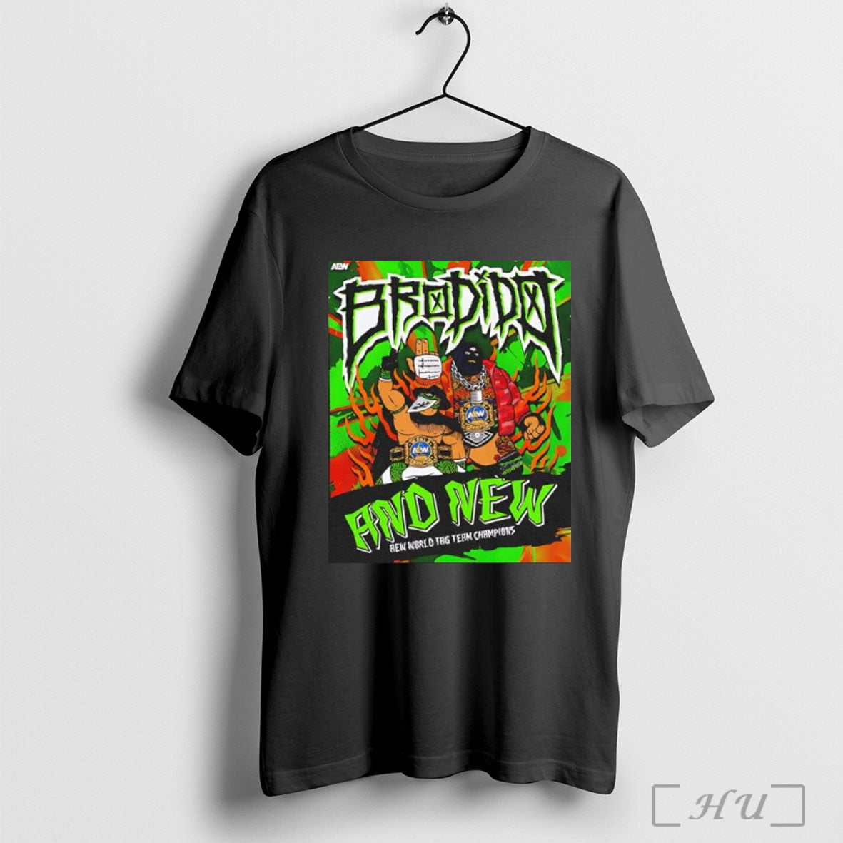 Officials New Aew World Tag Team Champions Brodido T Shirt Unisex