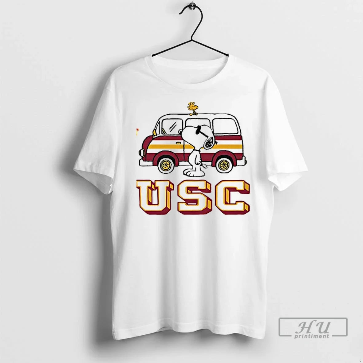 Officials Peanuts X Usc Van Life T Shirt Unisex