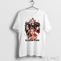 Officials Round Neck Half Sleeve Bts Black Pink Printed 2025 T Shirt Unisex