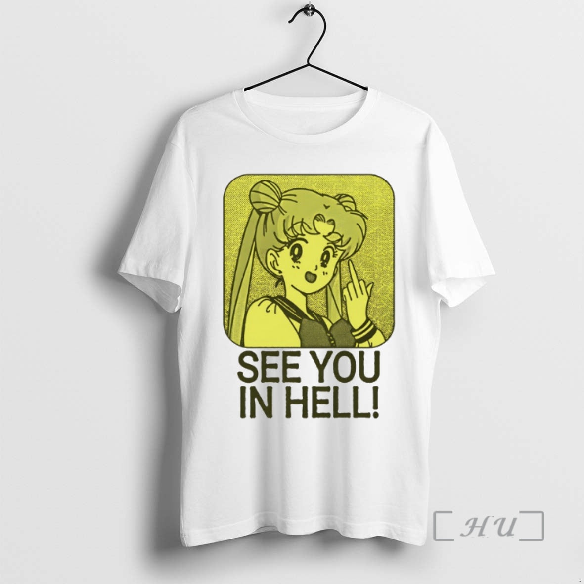 Officials Sailor Moon See You In Hell Vintage Unisex