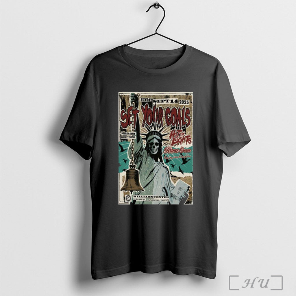 Officials Set Your Goals In Rutherford Nj Sept 14 2025 Poster Shirt T Shirt Unisex