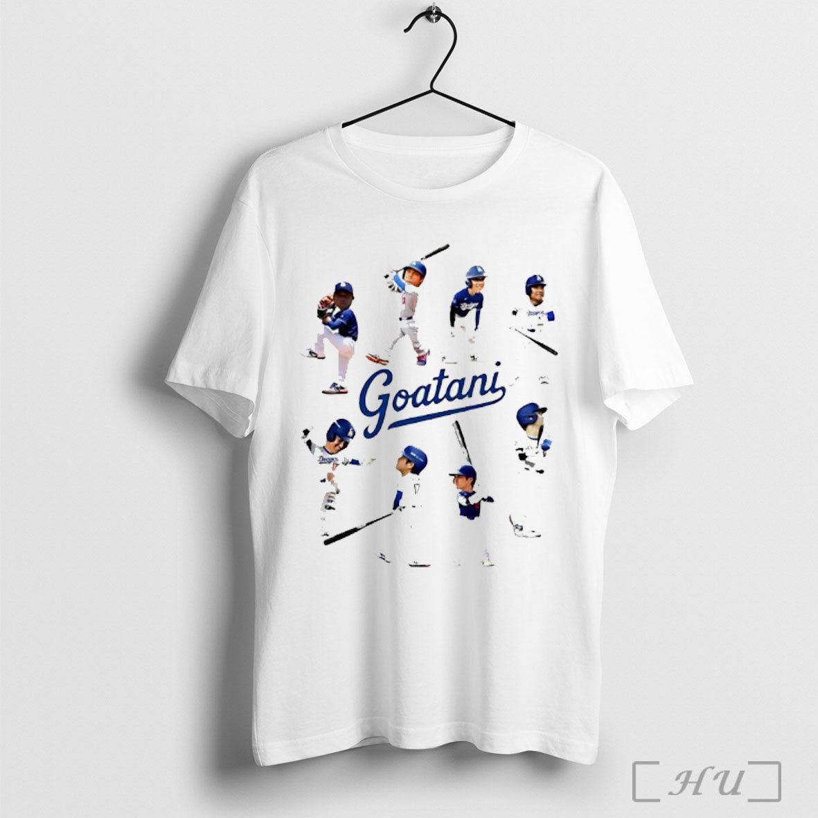Officials Shohei Ohtani Goatani Los Angeles Dodgers Baseball Player Mini Collage T Shirt Unisex