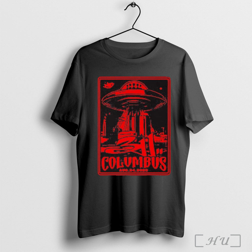 Officials The 311 Band Tour Columbus Oh August 24 2025 T Shirt Unisex
