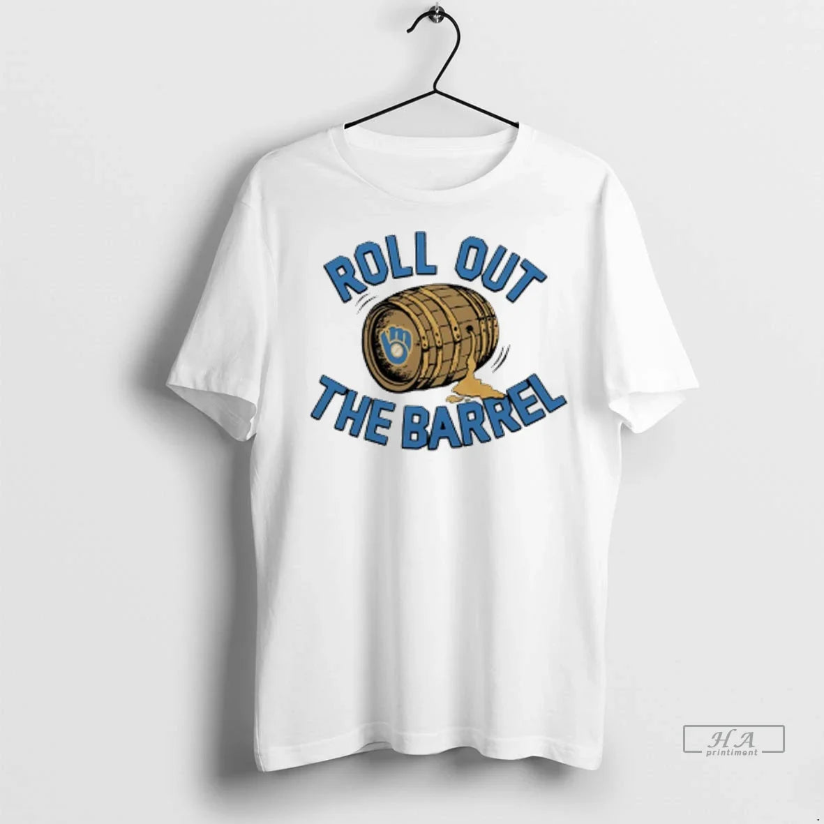 Officials Trendy Milwaukee Brewers Roll Out The Barrel Shirt Sweater Unisex