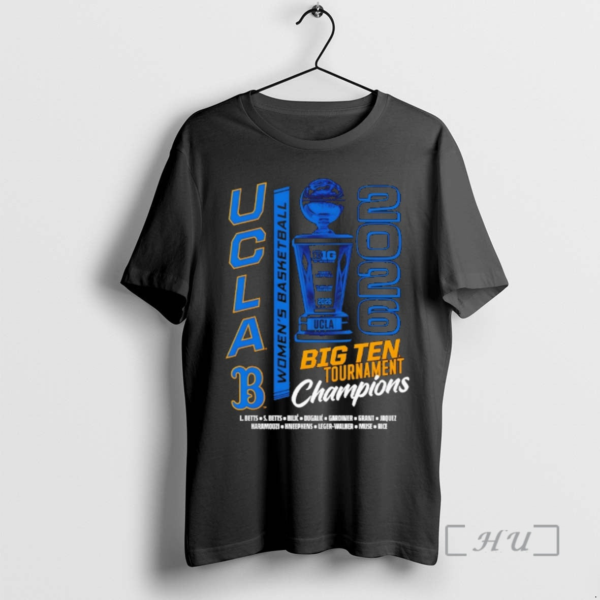 Officials Ucla Womens Basketball Big Ten Tournament Champions 2026 Unisex