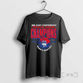 Officials Uconn Huskies Mens Basketball Big East Conference Regular Season Champions 2025 Premium T Shirts