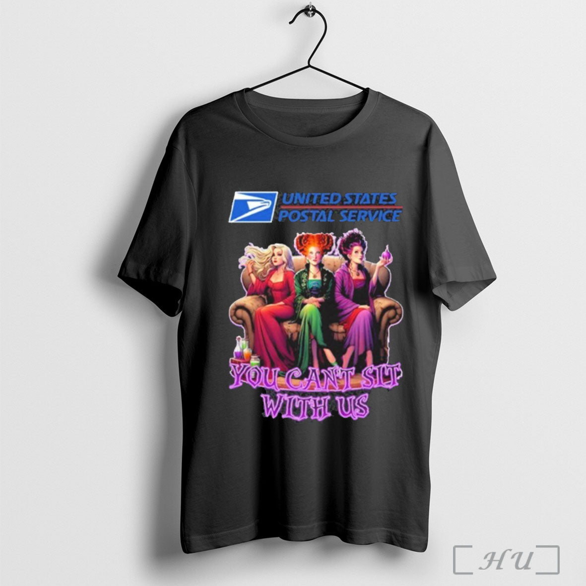 Officials Usps Hocus Pocus You Cant Sit With Us Halloween T Shirt Unisex