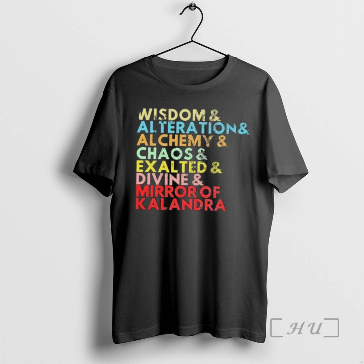 Officials Wisdom Alteration Alchemy Chaos Exalted Divine Mirror Of Kalandra Unisex