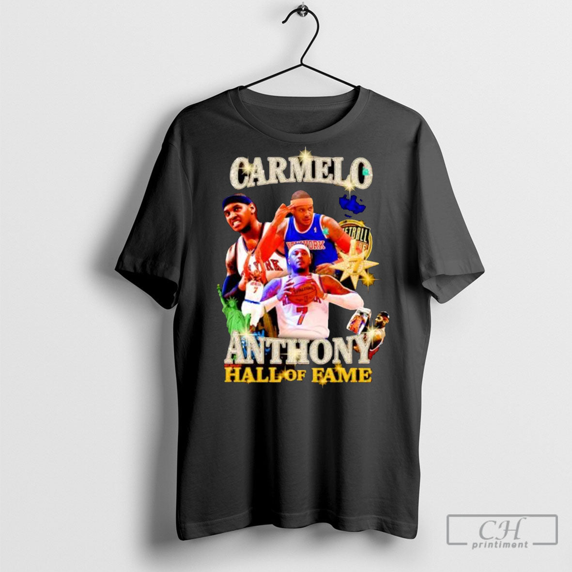 Offiical Carmelo Anthony Hall Of Fame Shirts Unisex
