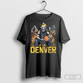 Offiical Denver Basketball American Team Sports Retro Shirts Unisex