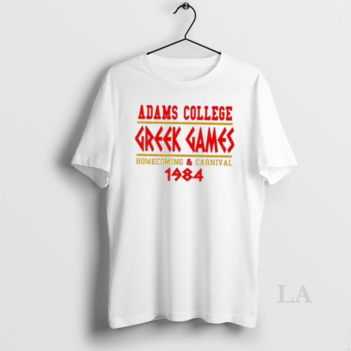 Original Adams College Greek Games Homecoming And Carnival 1984 Unisex