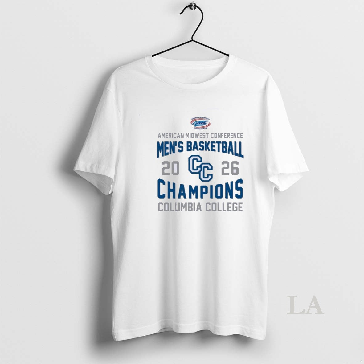 Original Columbia College 2026 Amc Mens Basketball Champions Unisex