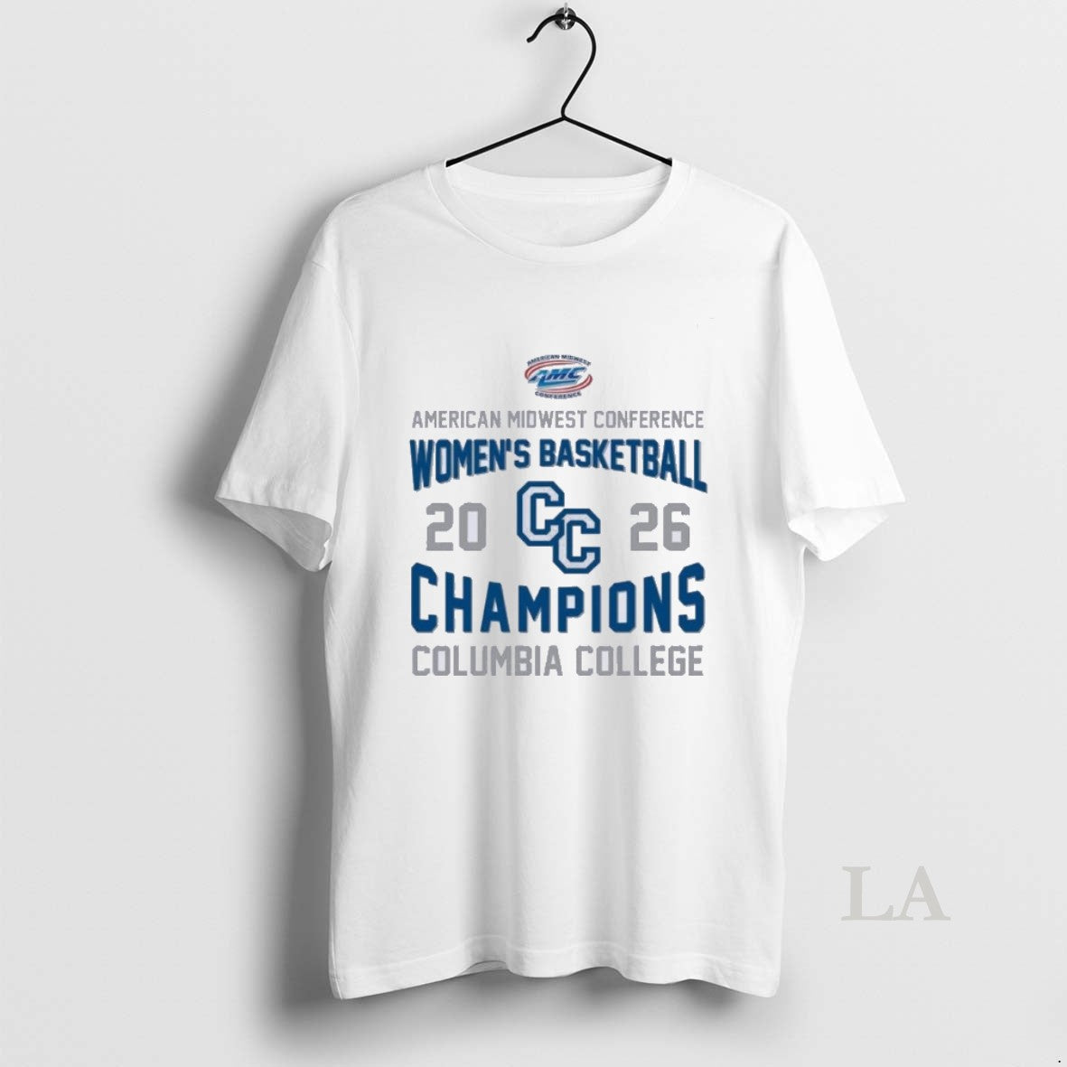 Original Columbia College 2026 Amc Womens Basketball Champions Unisex