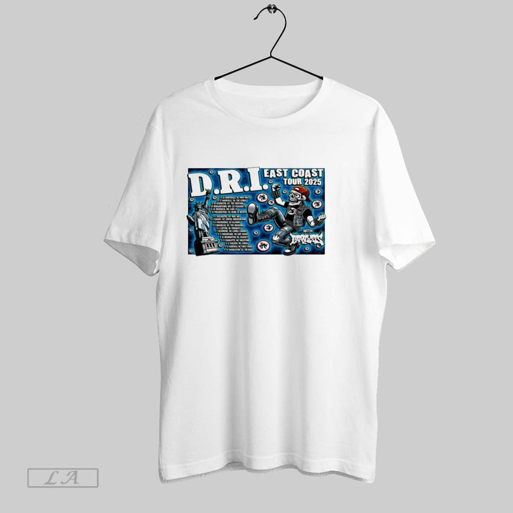 Original Dri East Coast Tour 2025 Event T Shirt T Shirt Unisex