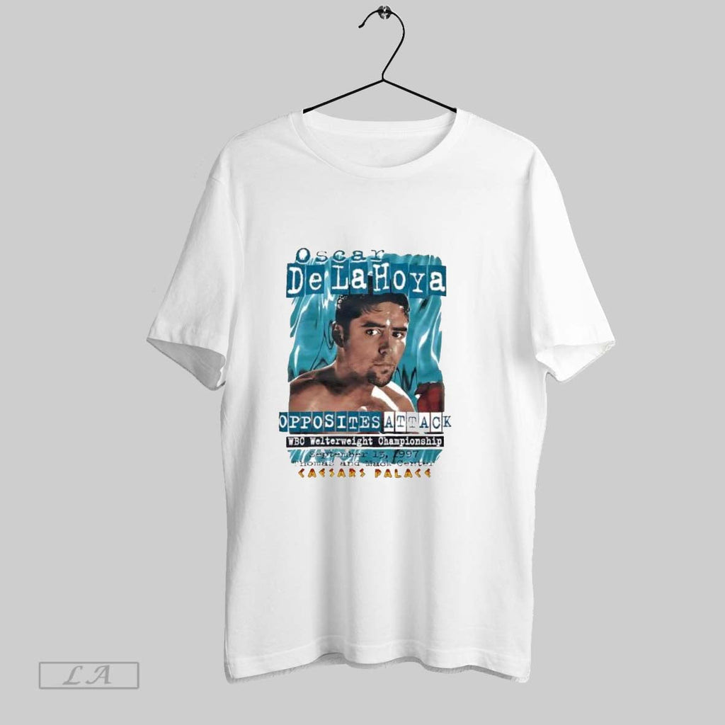 Original De La Hoya Oscar Hector Camacho Souvenir Opposites Attack Unisex