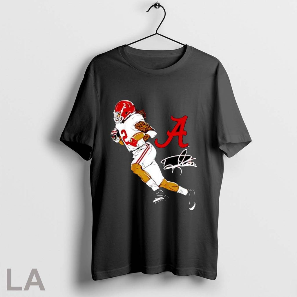 Original Derrick Henry Superstar Pose Alabama Football Signature T Shirt Unisex