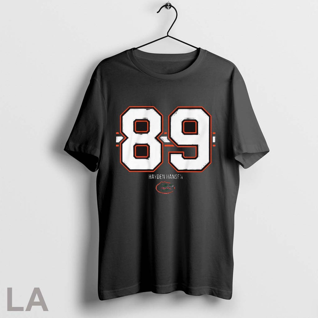 Original Florida Gators Football Ncaa Hayden Hansen 89 Stripe Unisex