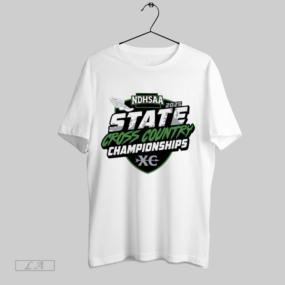 Original Funny Ndhsaa State Cross Country Championships State Meet 2025 Fan Gear Logo Unisex