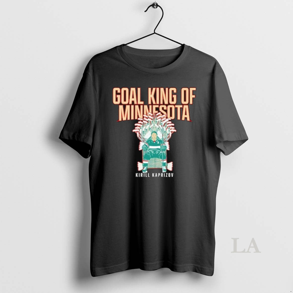 Original Goal King Of Minnesota Kirill Kaprizov Minnesota Wild Hockey Unisex