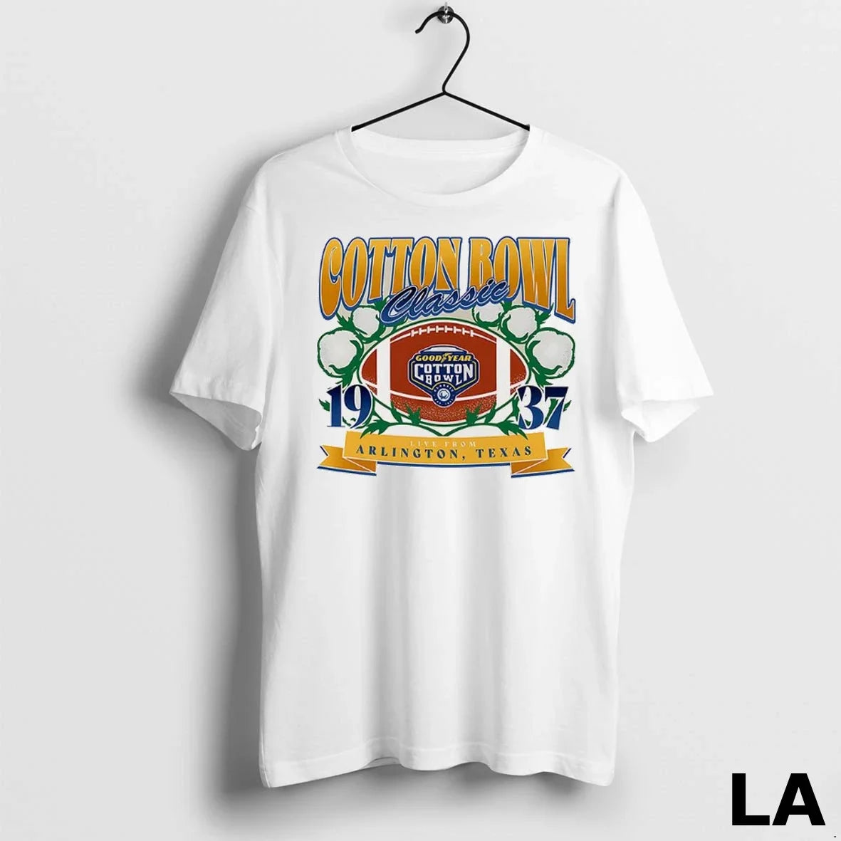 Original Goodyear Cotton Bowl Classic Live From Arlington Texas 1937 Unisex