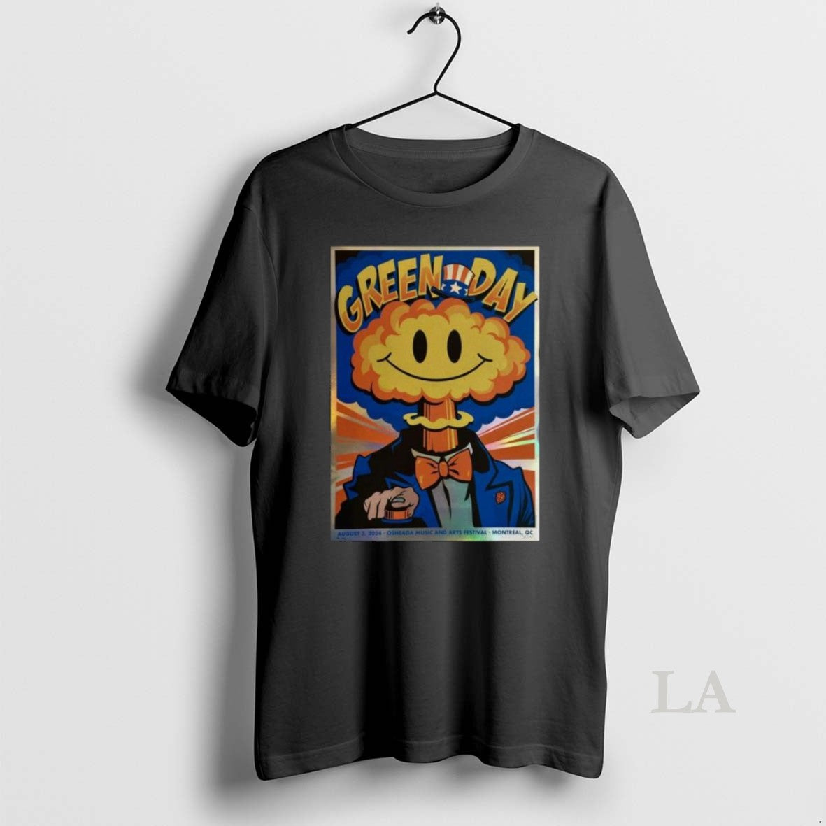Original Green Day August 3 2025 Montreal Qc Long Sleve Unisex