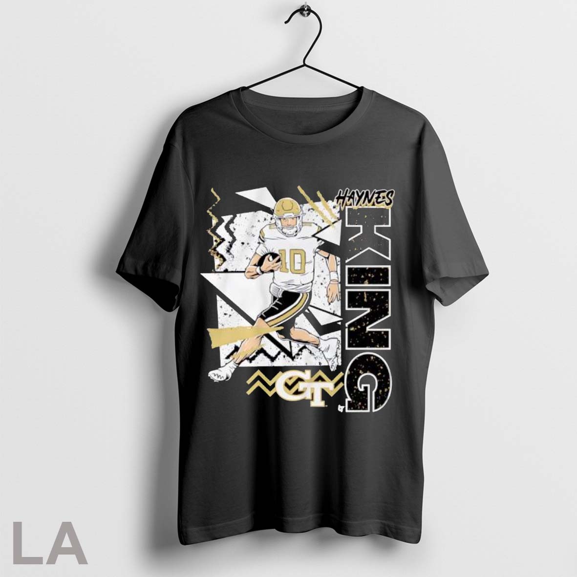 Original Haynes King Georgia Tech Yellow Jackets Football Vintage 90s Style T Shirt Unisex