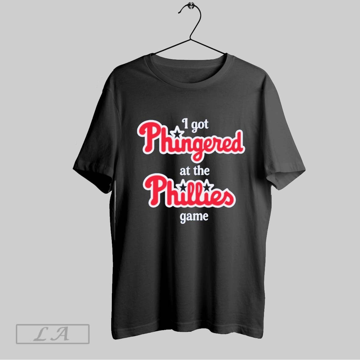 Original I Got Phingered At The Phillies Game Shirt T Shirt Unisex