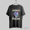 Original I May Live In Georgia But Im A Notre Dame Fighting Irish Fan Forever Unisex