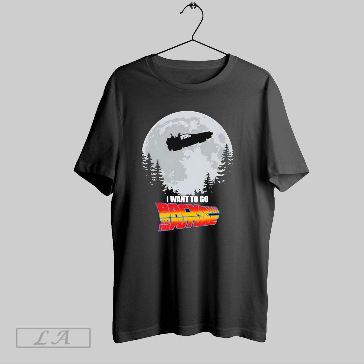 Original I Want To Go Back To The Future Unisex