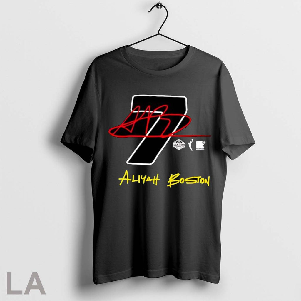 Original Indiana Fever Aliyah Boston 7 Signature T Shirt Unisex