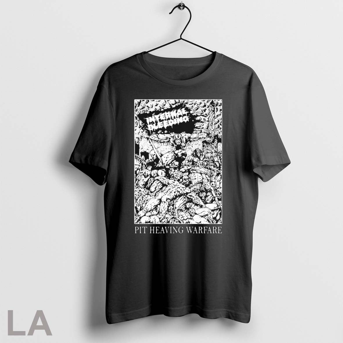 Original Internal Bleeding Pit Heaving Warfare T Shirts Unisex